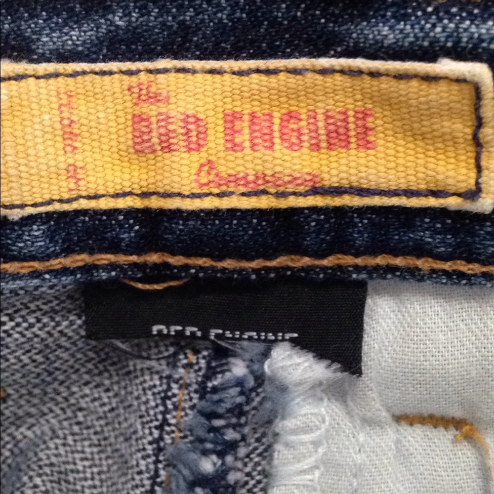 NEW Women Jeans 24 Reg Distressed Denim Vintage Fit Old Style Red Engine USAmade - Picture 8 of 10